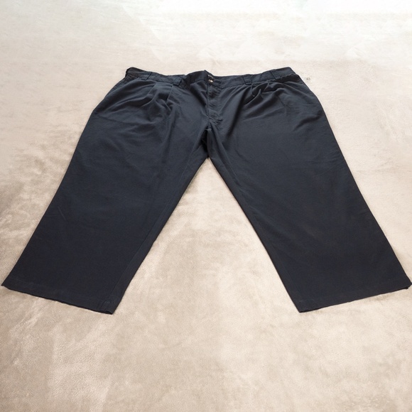 George Foreman Other - George Foreman Men's Big & Tall Blue Chino Pants Size 52x28 Relaxed Fit Plus